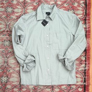 Club Monaco Gray Work Shirt